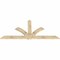 Ekena Millwork Redmond Rough Sawn Timber Gable Bracket, Douglas Fir, 96"W x 44"H x 2"D x 6"F, 11/12 Pitch GBW096X44X0206RED00RDF - alternate 3